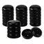 APPLIANCEMATES 24 Pack Wrought Iron Patio Furniture Glides 1-1/2 inch Outdoor Chair Leg Feet Protector Deluxe Version Round Leg Caps Replacement
