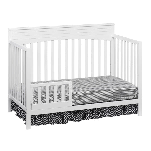 Oxford Baby Harper 4 - in - 1 Convertible Crib, Dove Gray, GREENGUARD Gold Certified, Wooden Crib
