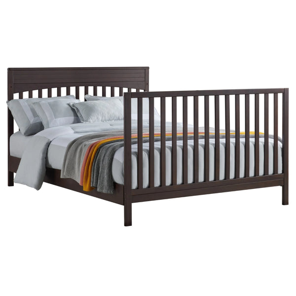 Oxford Baby Harper 4 - in - 1 Convertible Crib, Dove Gray, GREENGUARD Gold Certified, Wooden Crib