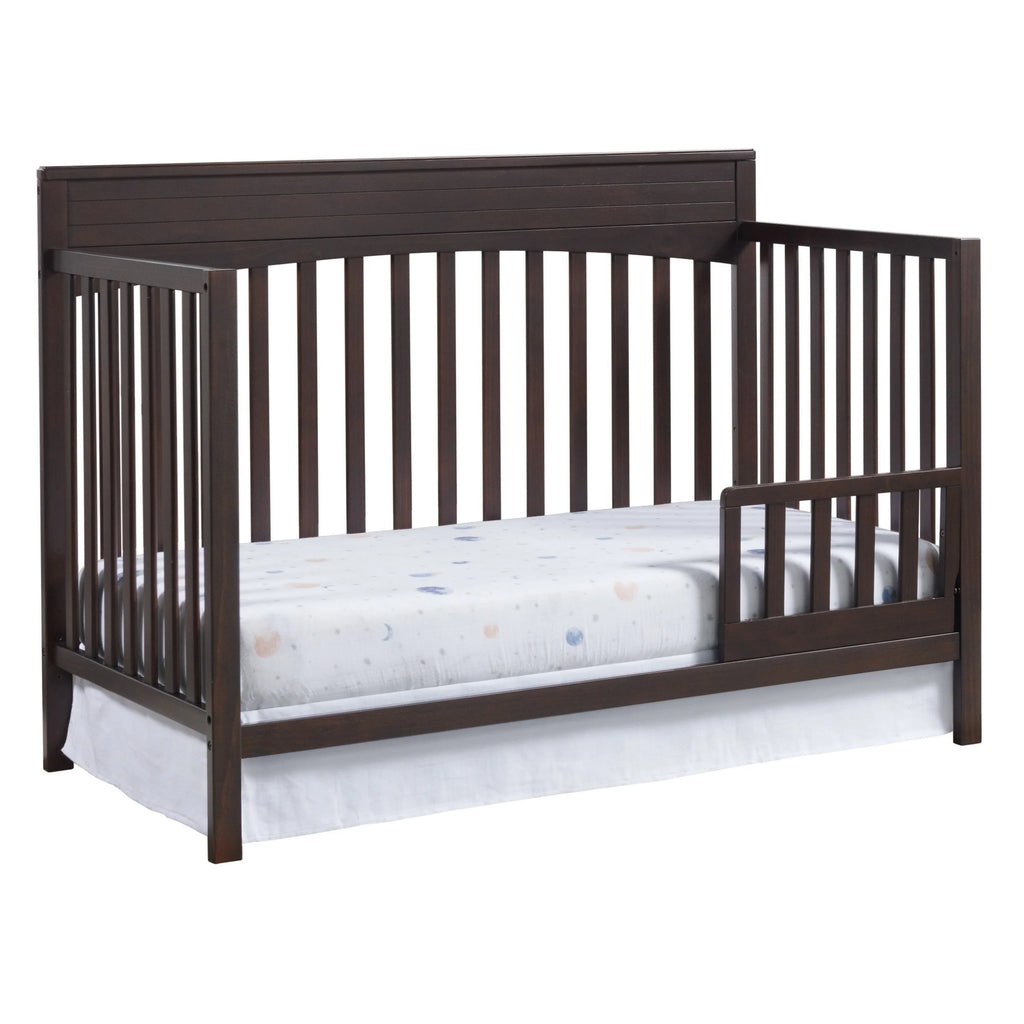 Oxford Baby Harper 4 - in - 1 Convertible Crib, Dove Gray, GREENGUARD Gold Certified, Wooden Crib