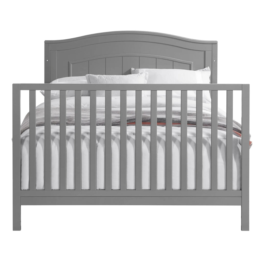 Oxford Baby North Bay 4 - in - 1 Convertible Crib, Snow White, GREENGUARD Gold Certified, Wooden Crib