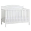 Oxford Baby North Bay 4 - in - 1 Convertible Crib, Snow White, GREENGUARD Gold Certified, Wooden Crib