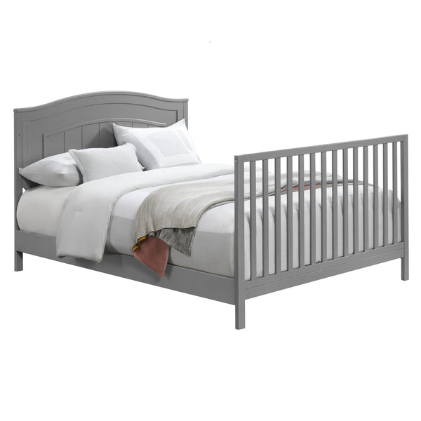 Oxford Baby North Bay 4 - in - 1 Convertible Crib, Snow White, GREENGUARD Gold Certified, Wooden Crib