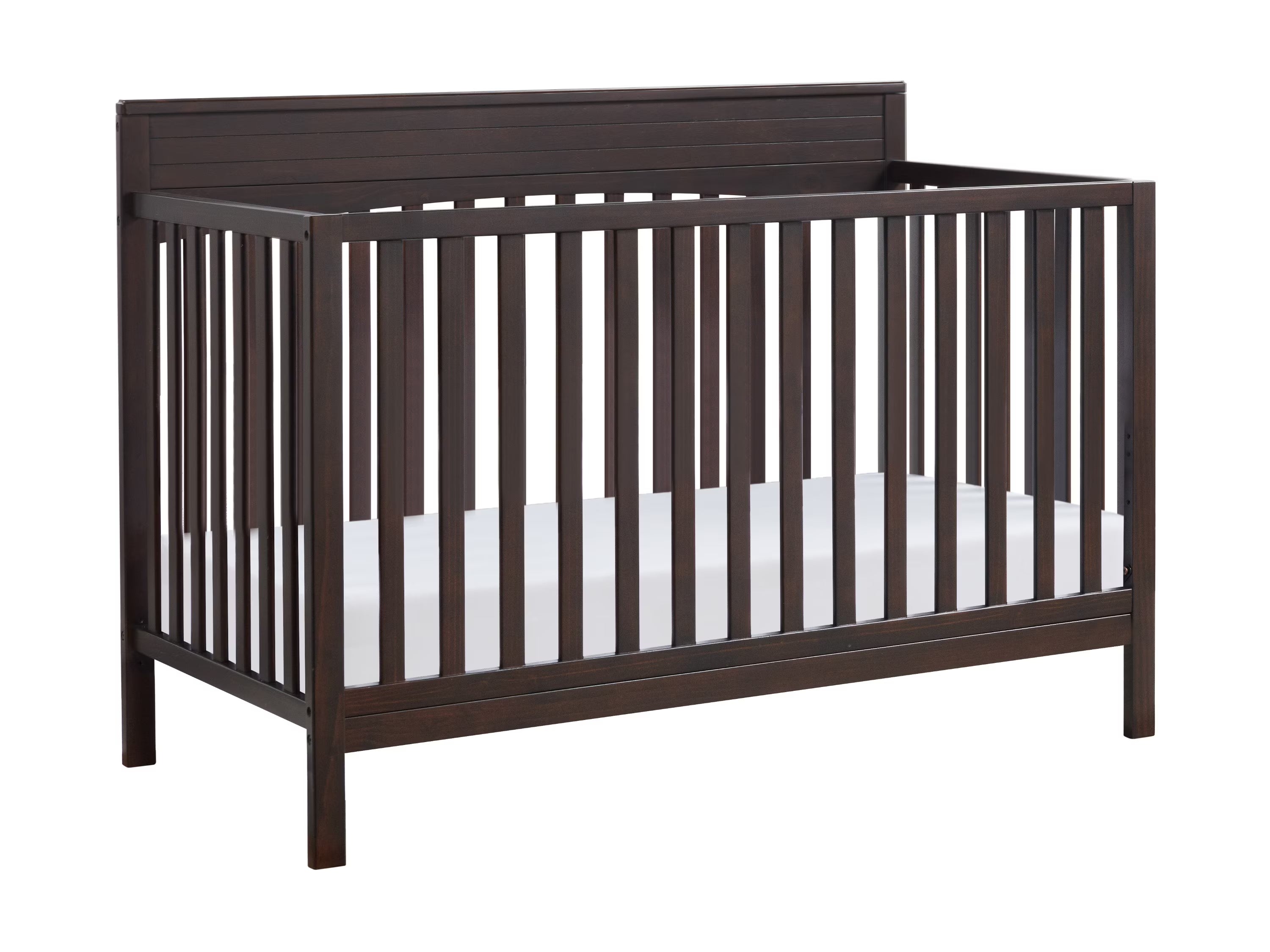 Oxford Baby Harper 4 - in - 1 Convertible Crib, Dove Gray, GREENGUARD Gold Certified, Wooden Crib