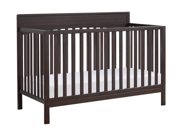 Oxford Baby Harper 4 - in - 1 Convertible Crib, Dove Gray, GREENGUARD Gold Certified, Wooden Crib