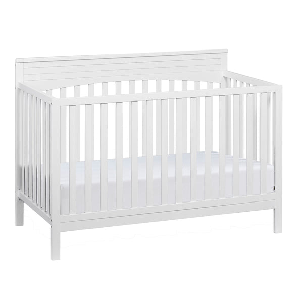 Oxford Baby Harper 4 - in - 1 Convertible Crib, Dove Gray, GREENGUARD Gold Certified, Wooden Crib
